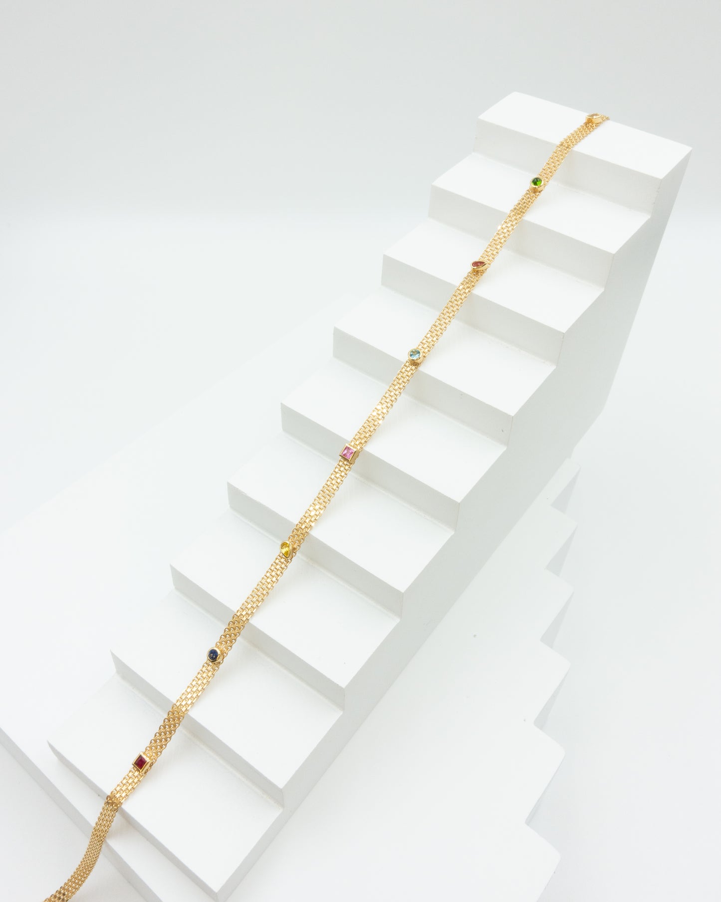 Embellished Mesh Choker Necklace