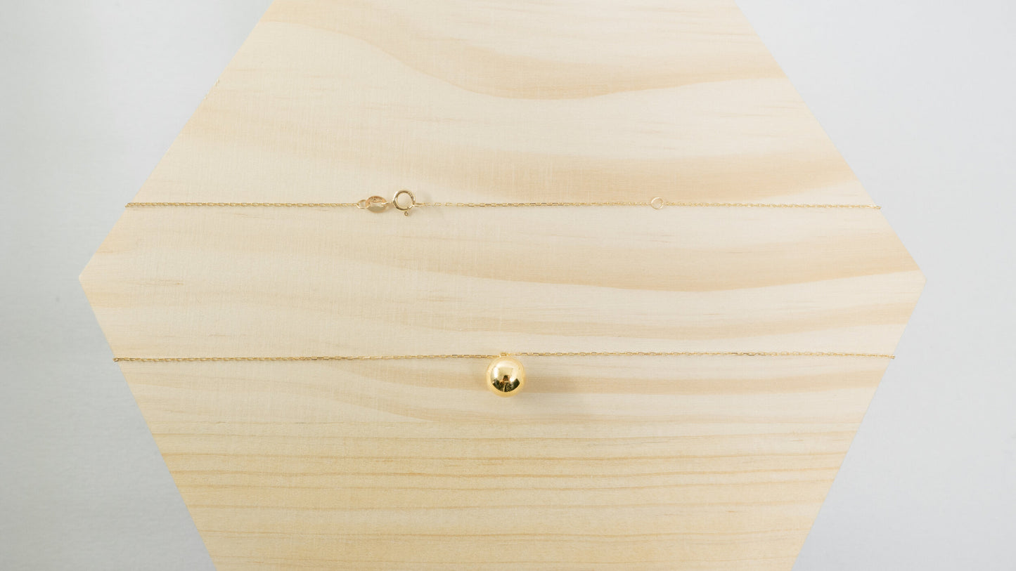 "Nova" sphere necklace