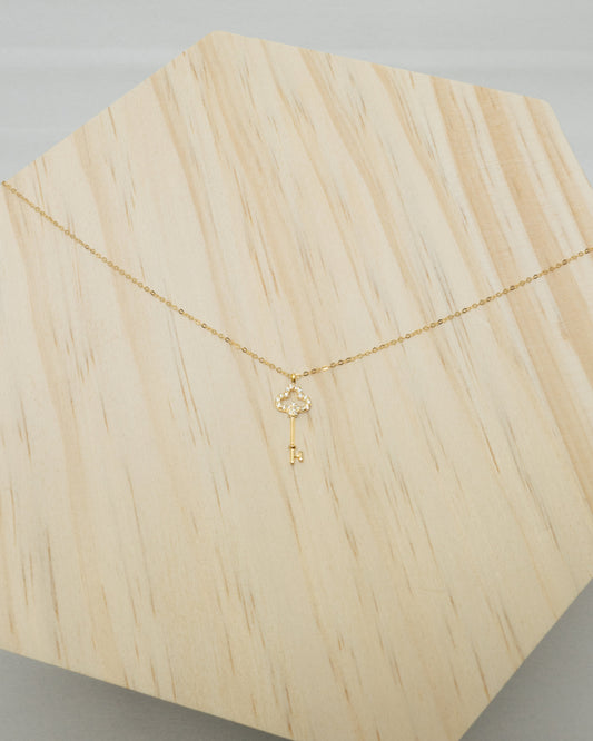 The key-to-your-heart diamond necklace