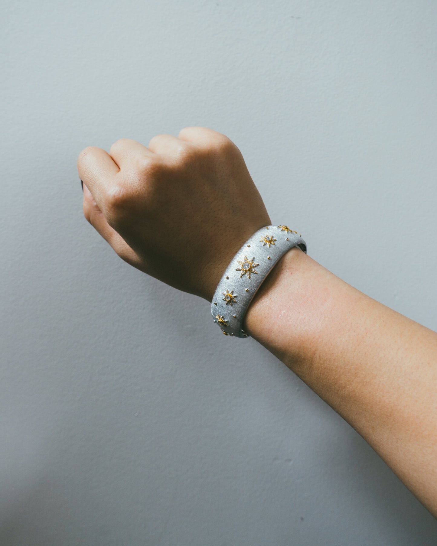 "Valerie" octagram wide cuff