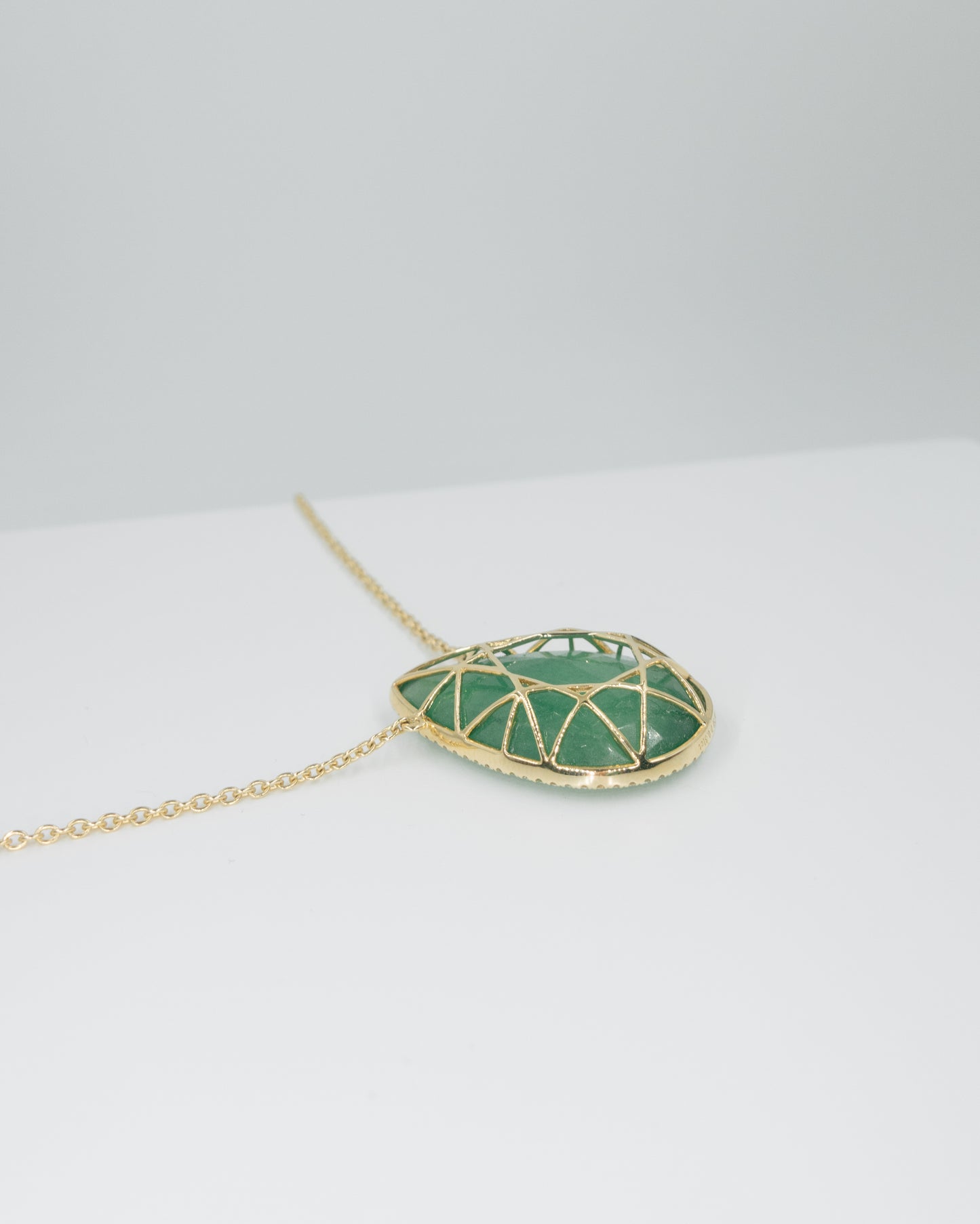 Magnificent Emerald Drop Necklace