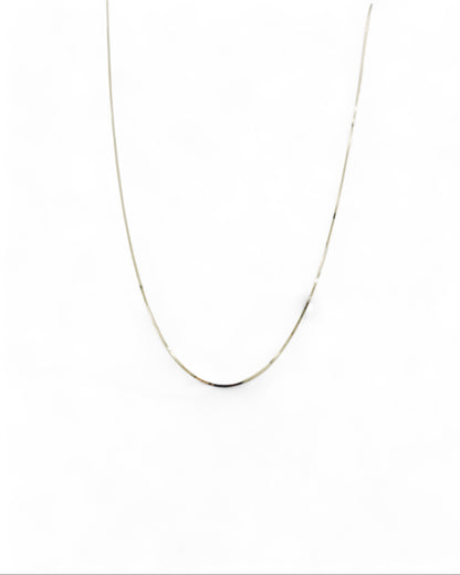 Fine Sleek Snake Necklace