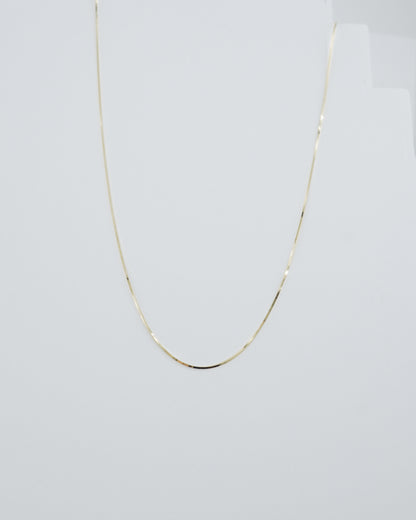 Fine Sleek Snake Necklace