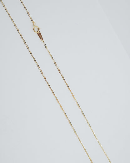 Sleek 14k Cable Chain Necklace