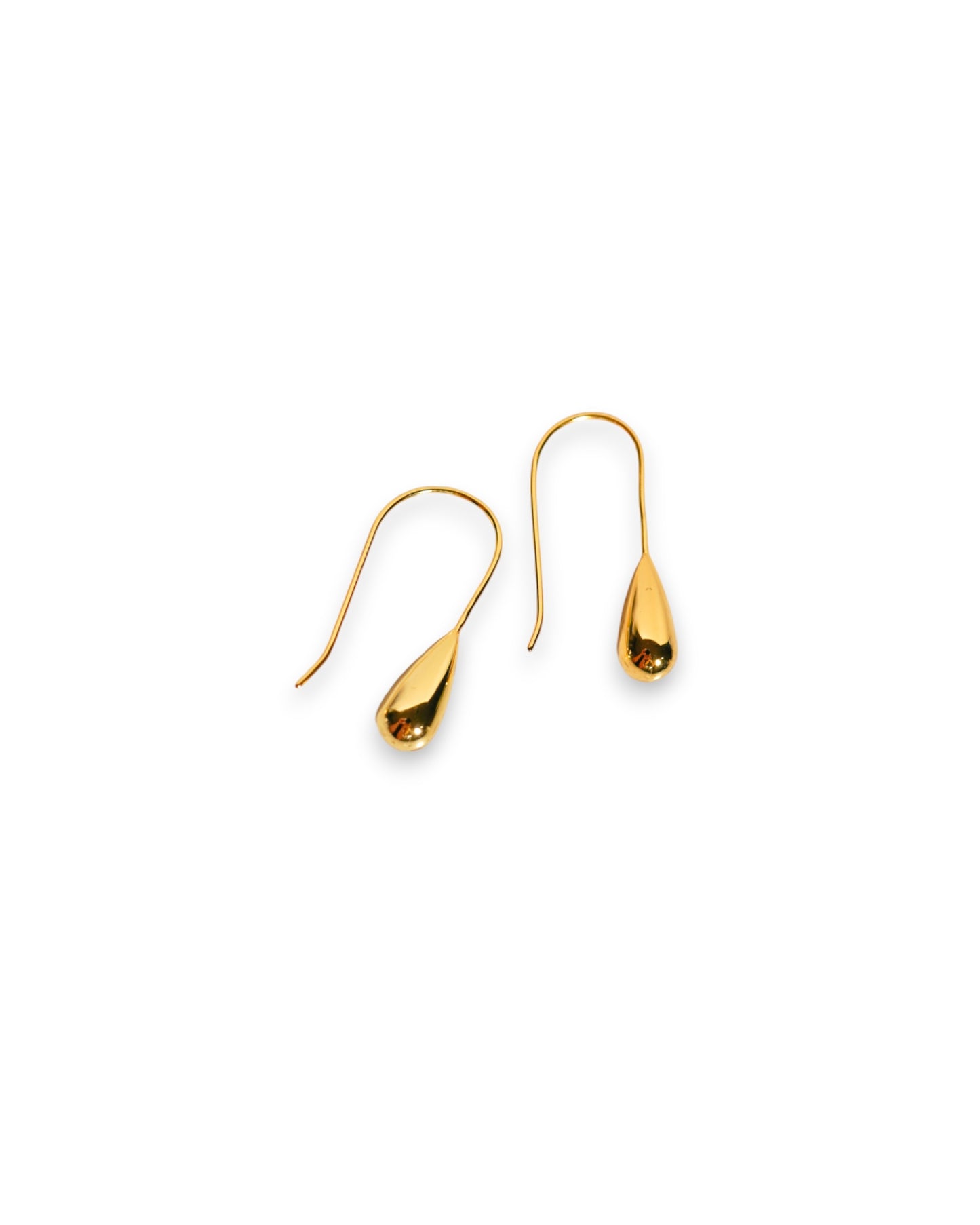 Minimal Teardrop Threader Earrings