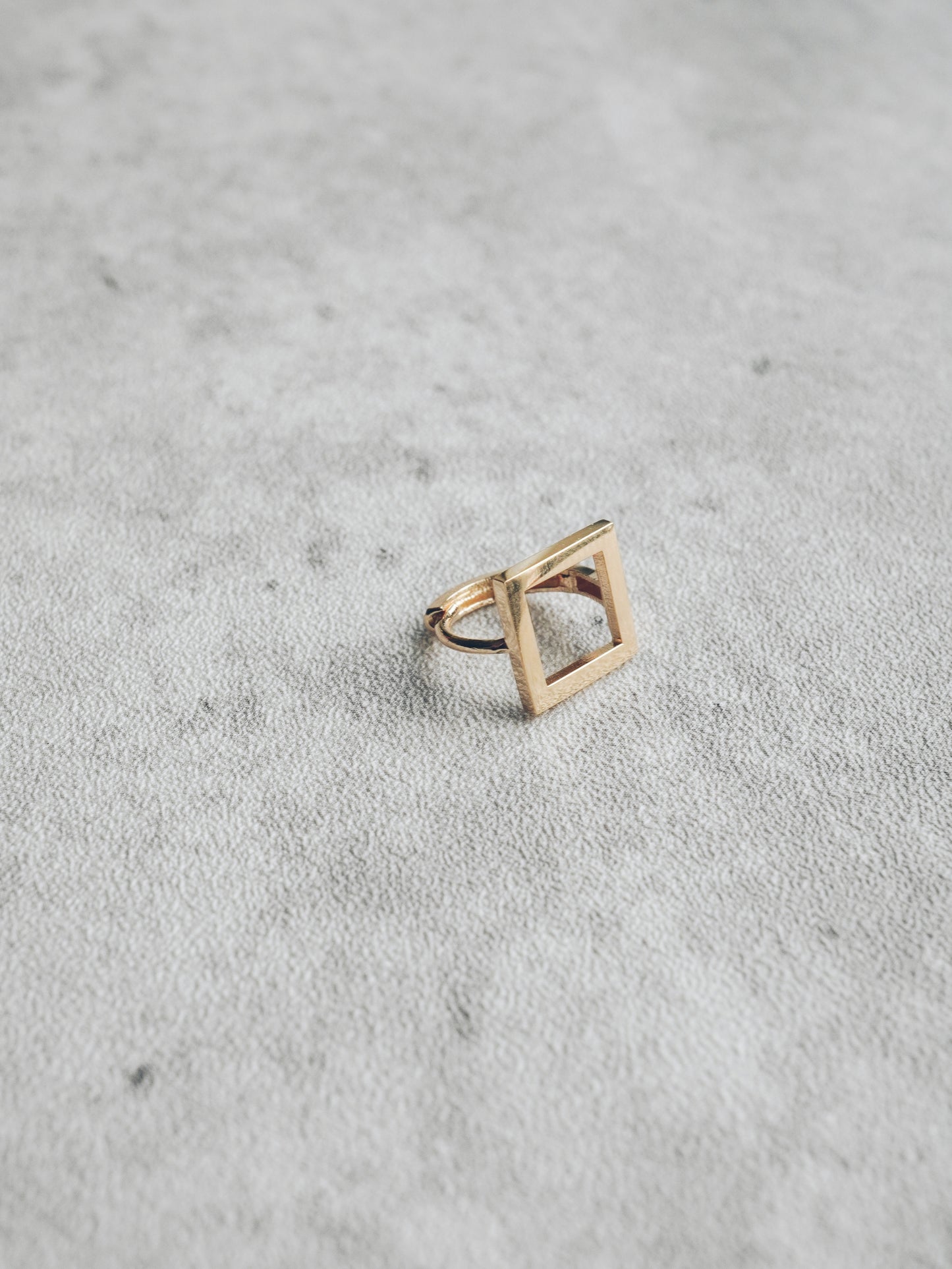 Square Huggie Earring