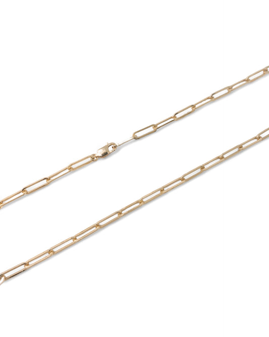 "Abi" rectangular pin links chain