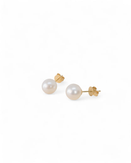 "Lyla" akoya pearl studs