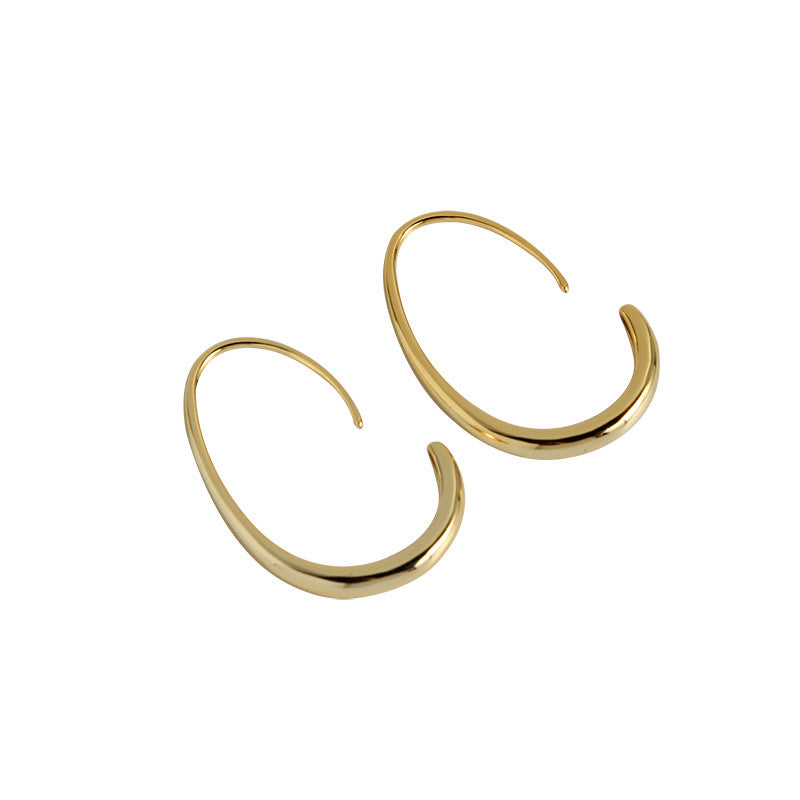 Minimal Threader Hook Earrings