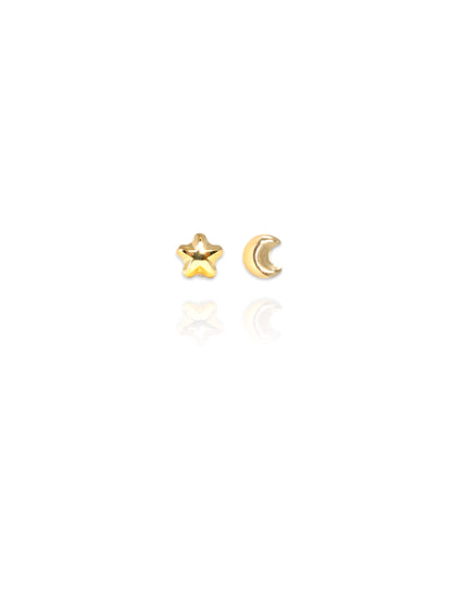 3D Solid Gold Studs Bundle