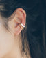"Faye" matt finish earring cuff