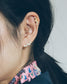 Bubble Bezel Stud Earrings