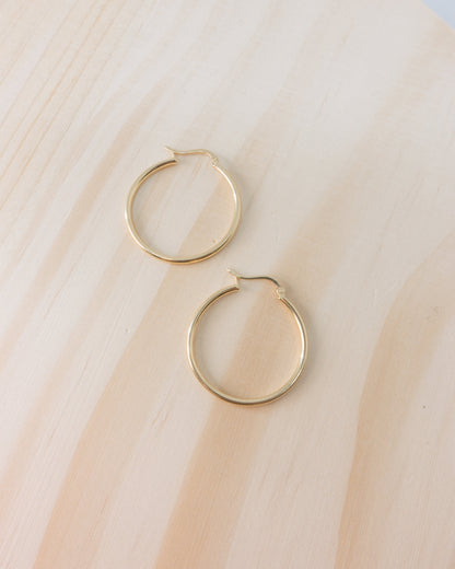 "Orrie" minimal hoops