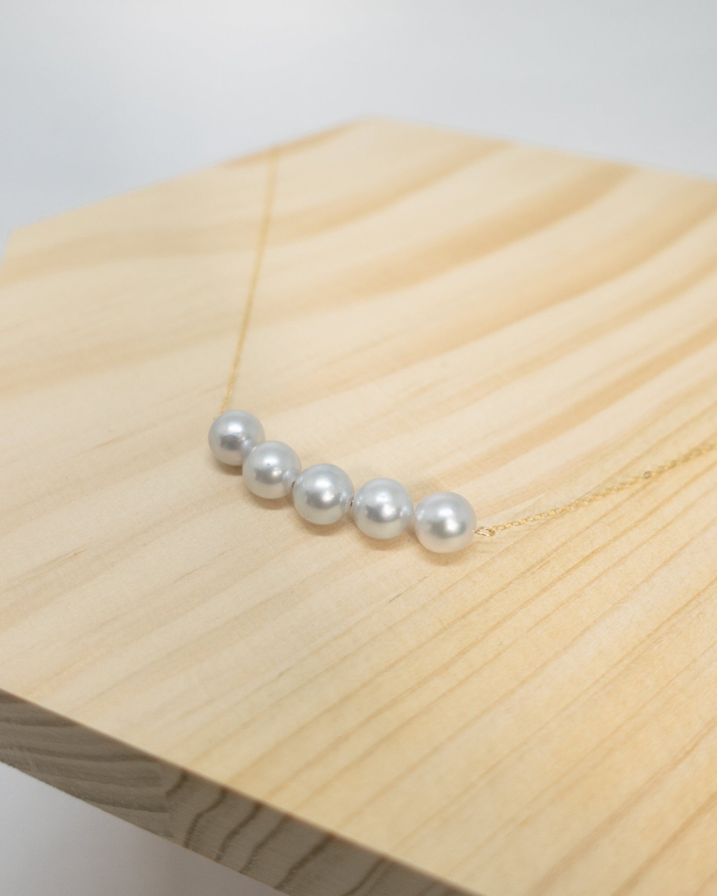 "Sylvie" akoya pearl necklace