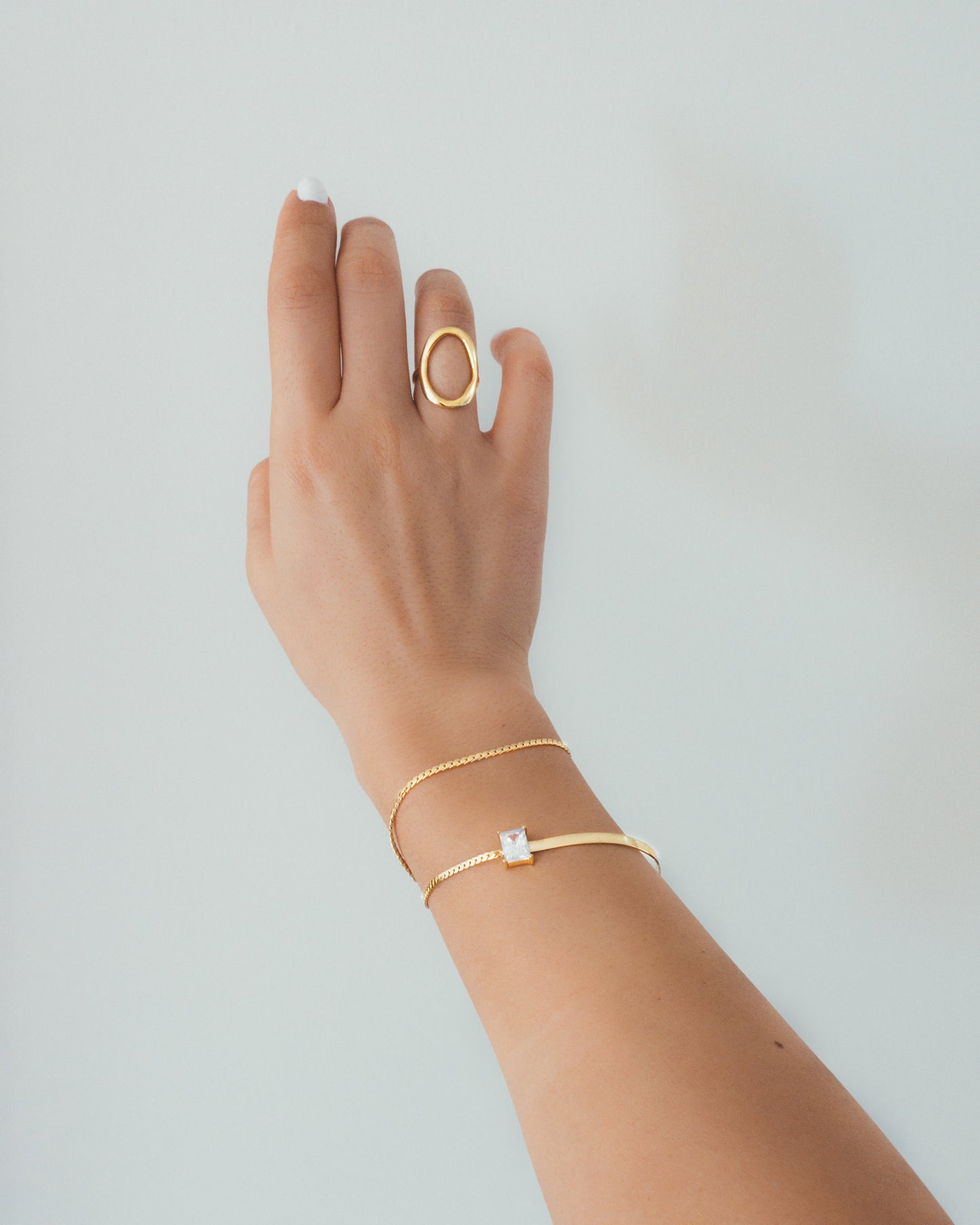 “Zuri" double wrap bracelet