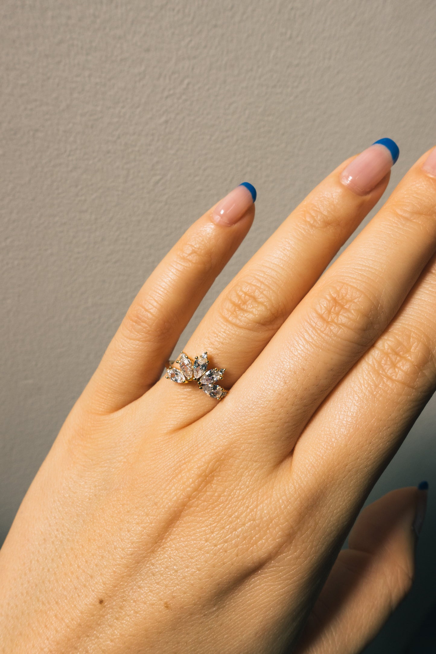 "Mila" radiant ring