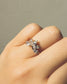"Mila" radiant ring