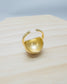 "Vanity" polished dome ring