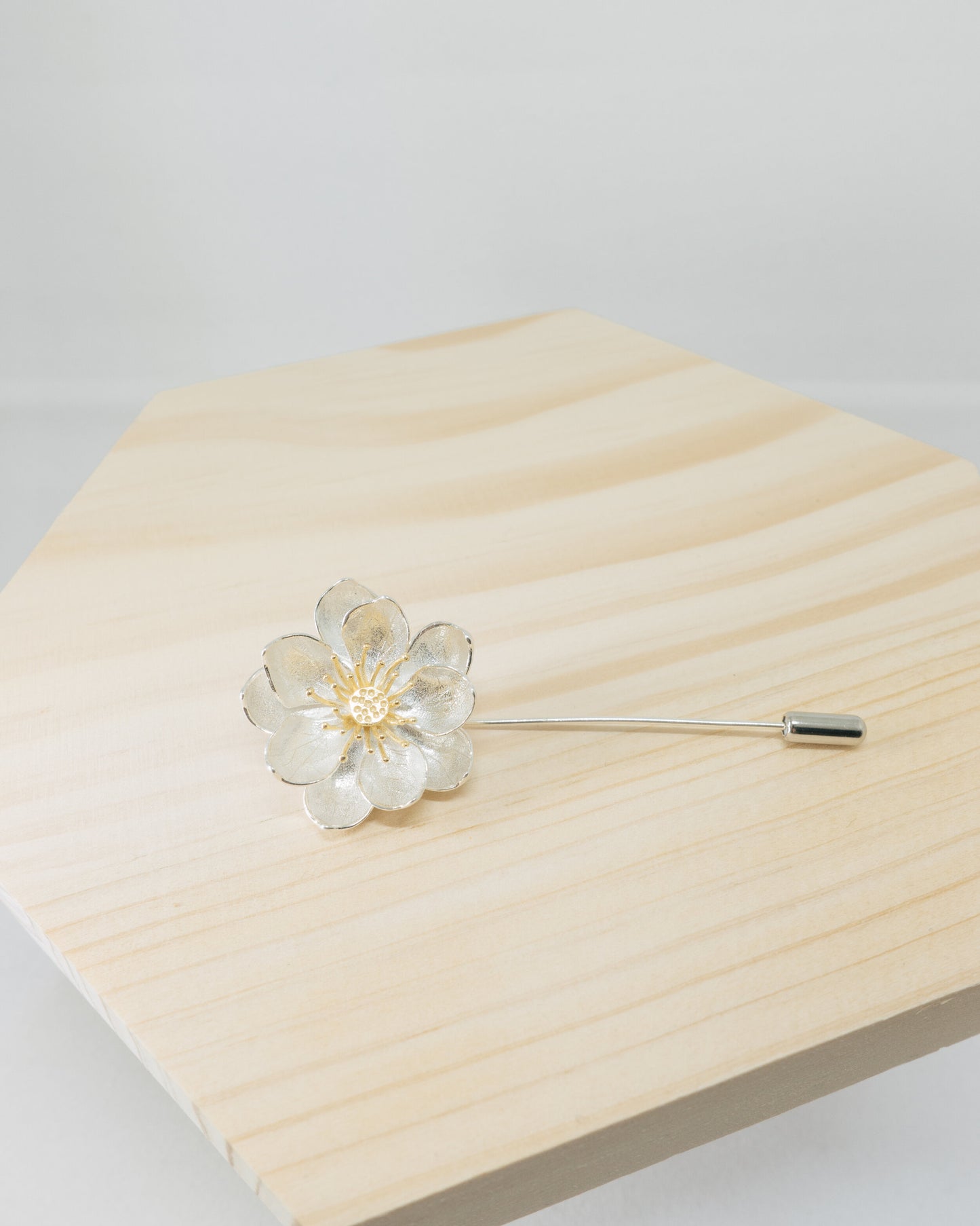 "Emi" lotus flower pin