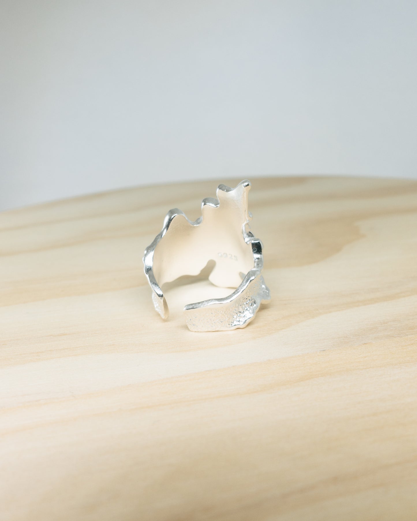 Quentin statement cuff ring