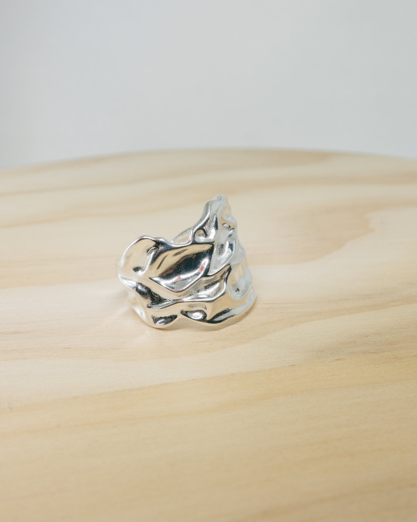 Ronan oversized sculpture ring