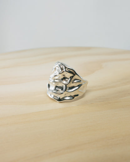 Ronan oversized sculpture ring