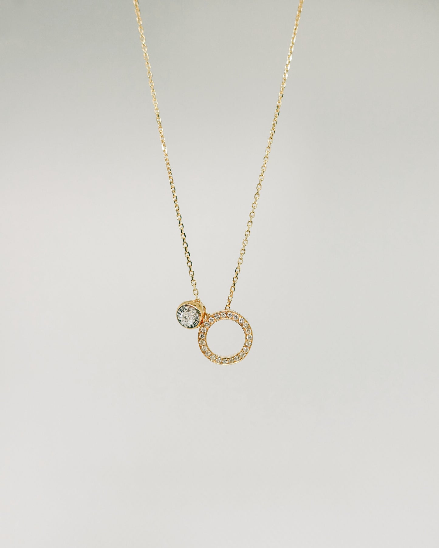 multiways circle necklace