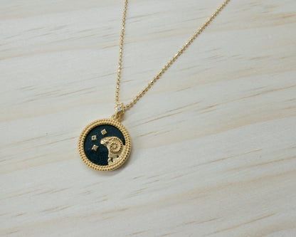 "Estelle" zodiac necklace