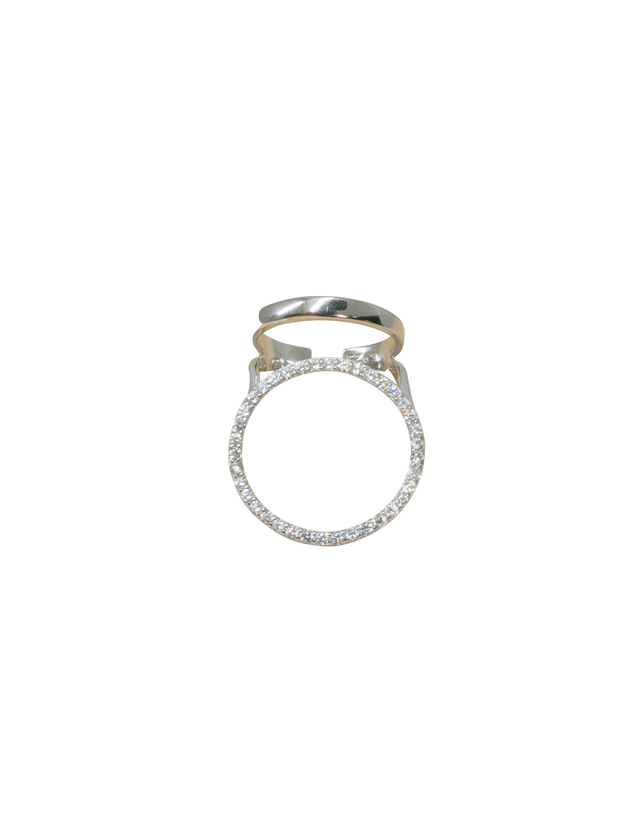 Floating Circle Ring – au+c